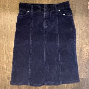 SOLD Corduroy Skirt